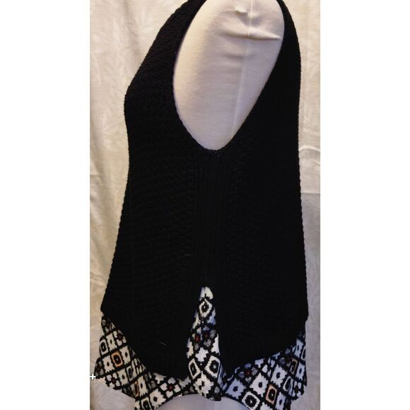 F38  Loft sweater tank with faux top peeking out from underneath - Picture 2 of 9